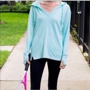 Athleta Hoodie Pullover Sweatshirt